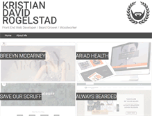 Tablet Screenshot of kristiandavid.com